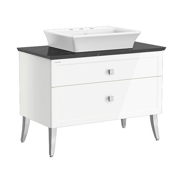 Classic Chic Freestanding 1000mm 2 Drawer Vanity (8’ Hole Vessel)