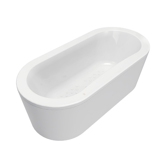 Acacia 1.6m Acrylic Floor-standing Tub