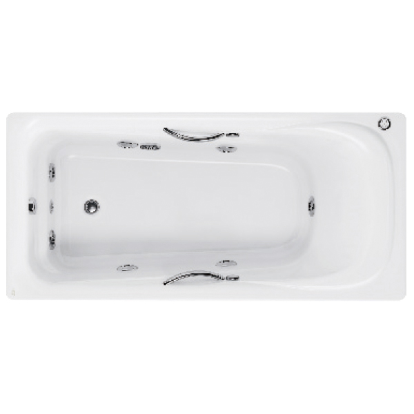 Concept 1.7M Acrylic Drop-in Whirlpool Tub (Full System)