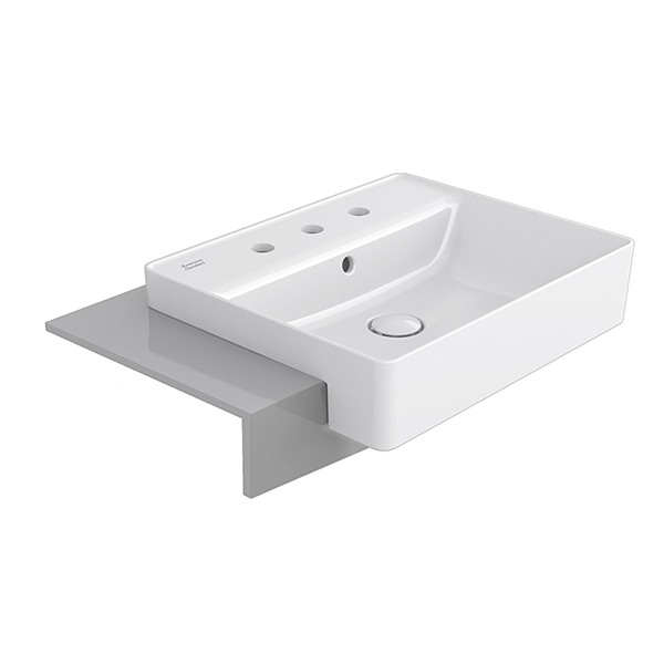 Acacia E SupaSleek Semi Counter Basin 550mm 3 Hole 8″