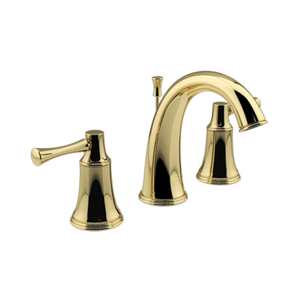 Heritage DC 8″ Spread Basin Mixer (Lever Handle & Casting & Golden PVD)