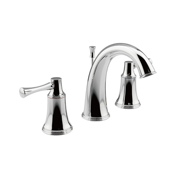 Heritage DC 8″ Spread Basin Mixer (Lever Handle & Casting & Chrome)