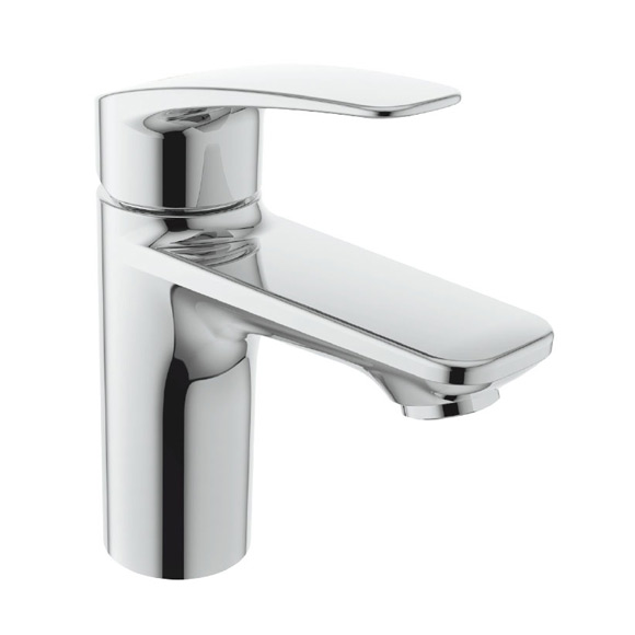 Milano Single Hole Basin Faucet (convex Handle)