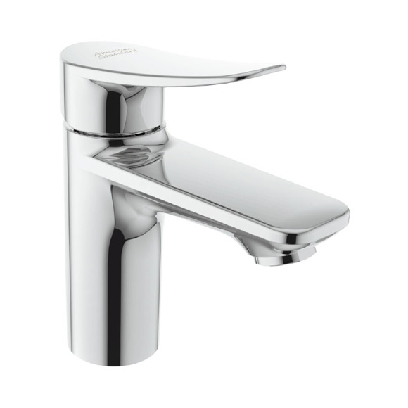 Milano Single Hole Basin Faucet (concave handle)