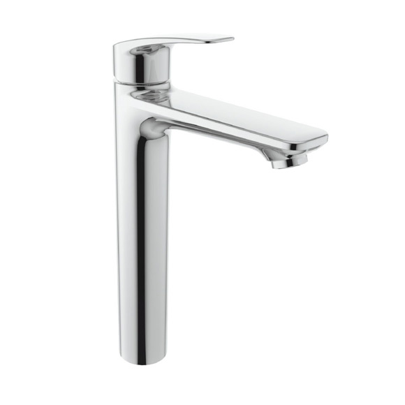 Milano Single Hole Vessel Faucet (convex handle)