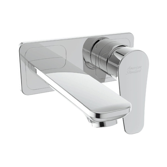 Milano In-wall Vessel Faucet (concave handle)