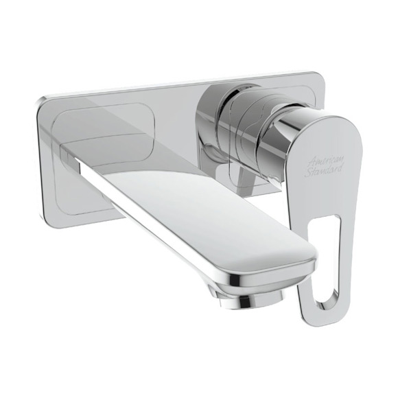 Milano In-wall Vessel Faucet (concave handle w/ cut hole)