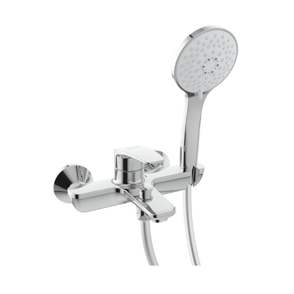 Milano Exposed Bath & Shower Faucet (convex handle)