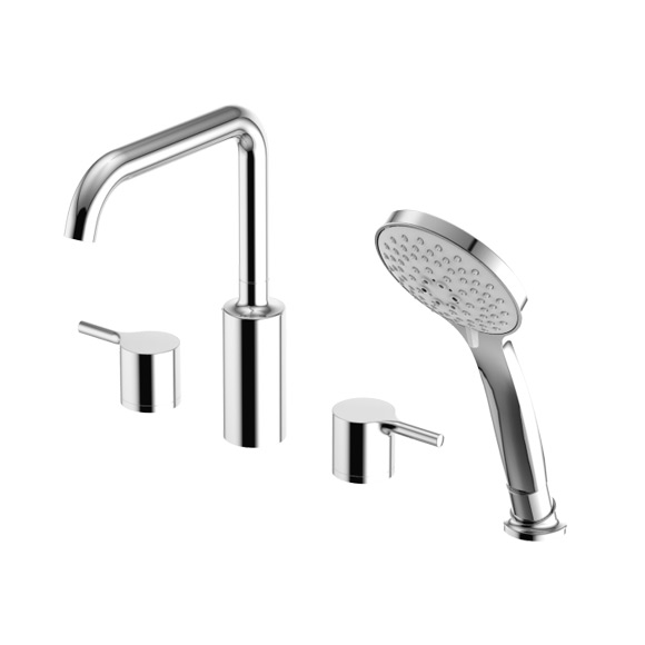 Celio Deck-mounted Bath & Shower Mixer