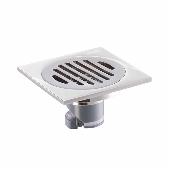 E Type Square Anti-odor Drainage (Brush Nickel)