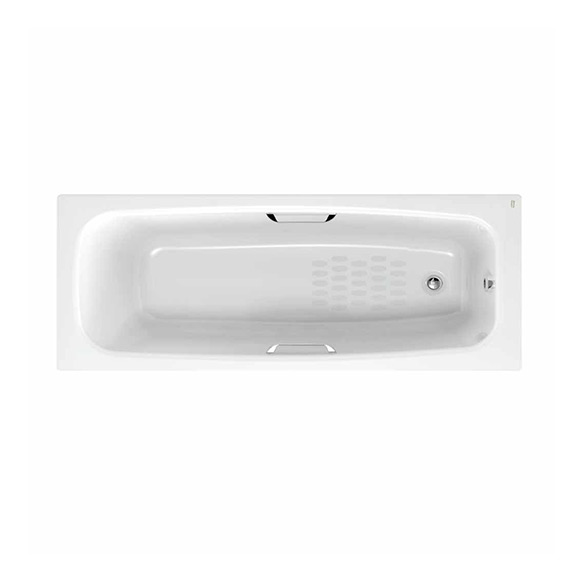 1.7M Cast Iron Drop-in Tub (with handle)