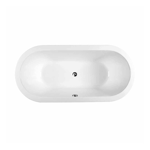 Natural 1.7M Cast Iron Drop-in Tub