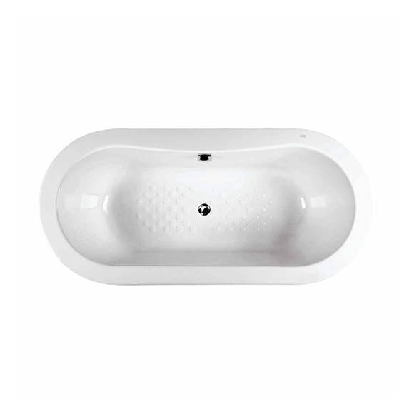 Acacia 1.7M Acrylic Drop-in Tub (Center Waste)