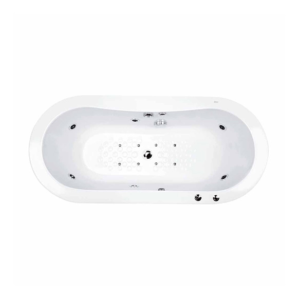 Acacia 1.7M Acrylic Drop-in Whirlpool Tub