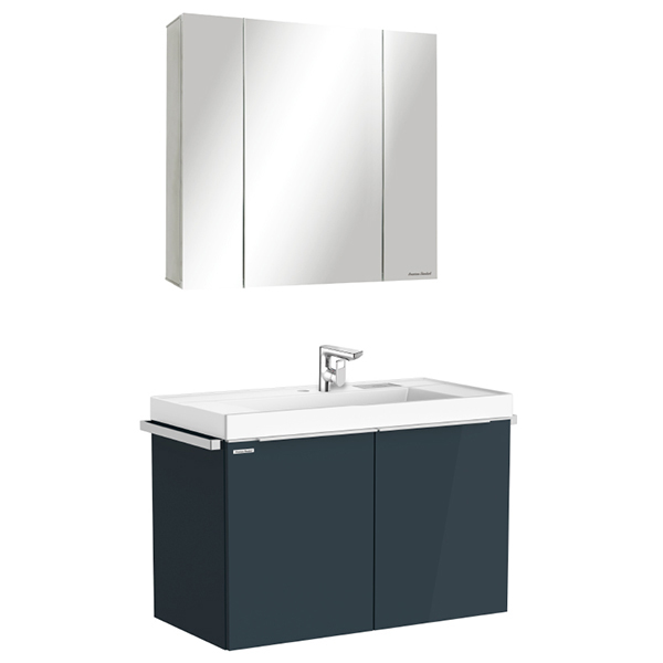 City Series 900mm Wall Hung Bathroom Vanity & Mirror Cabinet