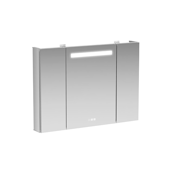 Moddino 900mm metal electronic mirror cabinet (Metal)