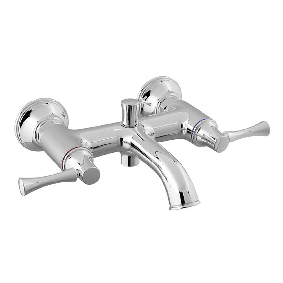 Heritage DC Exposed B&S Mixer – Lever handle (Chrome)