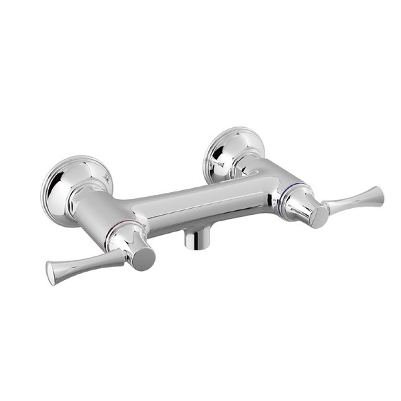 Heritage DC Exposed Shower Only – Lever handle (Chrome)