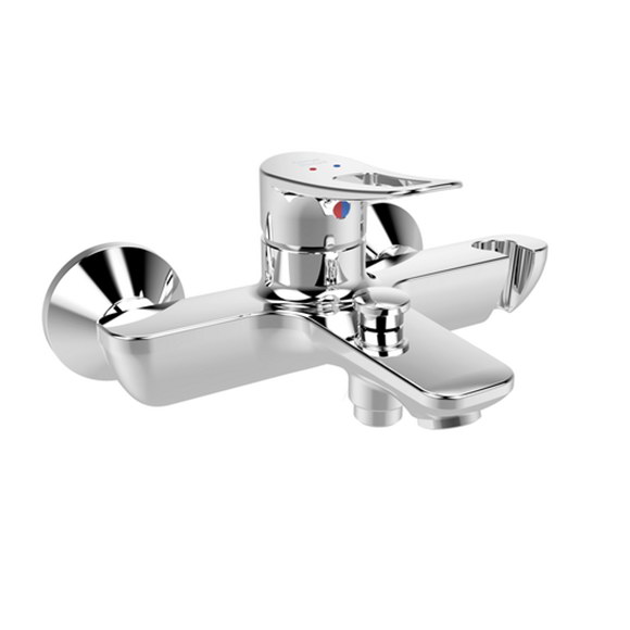 Milano Exposed Bath & Shower Faucet（concave handle w/ cut hole ）