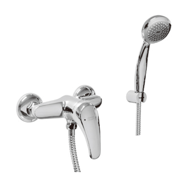 Lio Exposed Shower Mixer (With Hanger&Hand Shower)