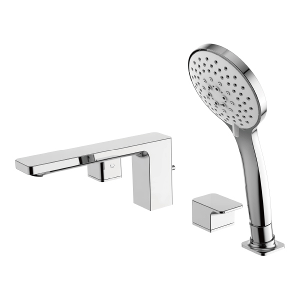 Acacia E Deck-mounted B&S Faucet (w/Hand Shower)