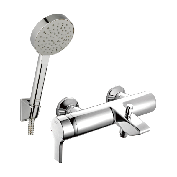 Active Exposed Bath & Shower Faucet (With Hanger&Hand Shower)