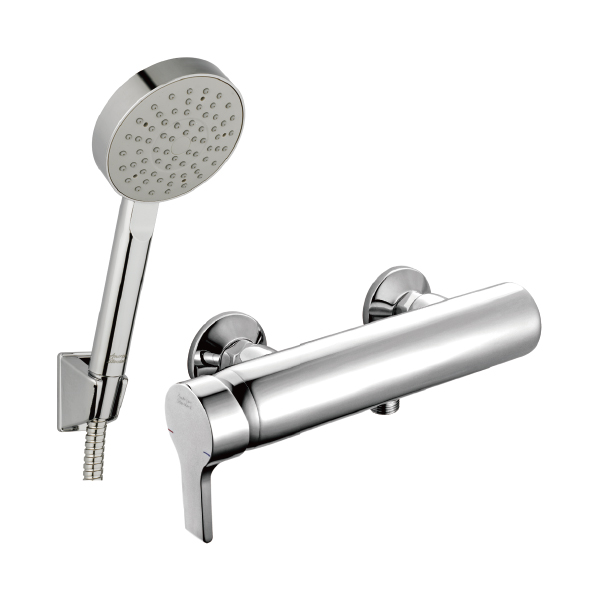 Active Exposed Shower Only Faucet (With Hanger&Hand Shower)