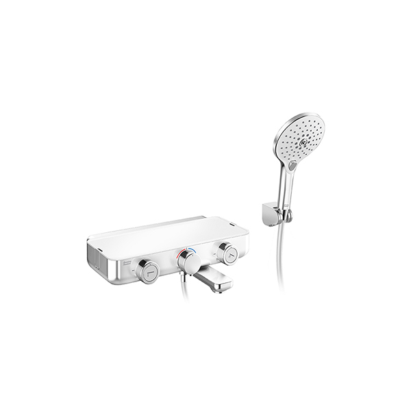 EasySET Exposed Bath & Shower Auto Temperature Mixer with Shower Kit