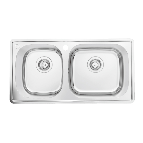 Double-bowl Kitchen Sink